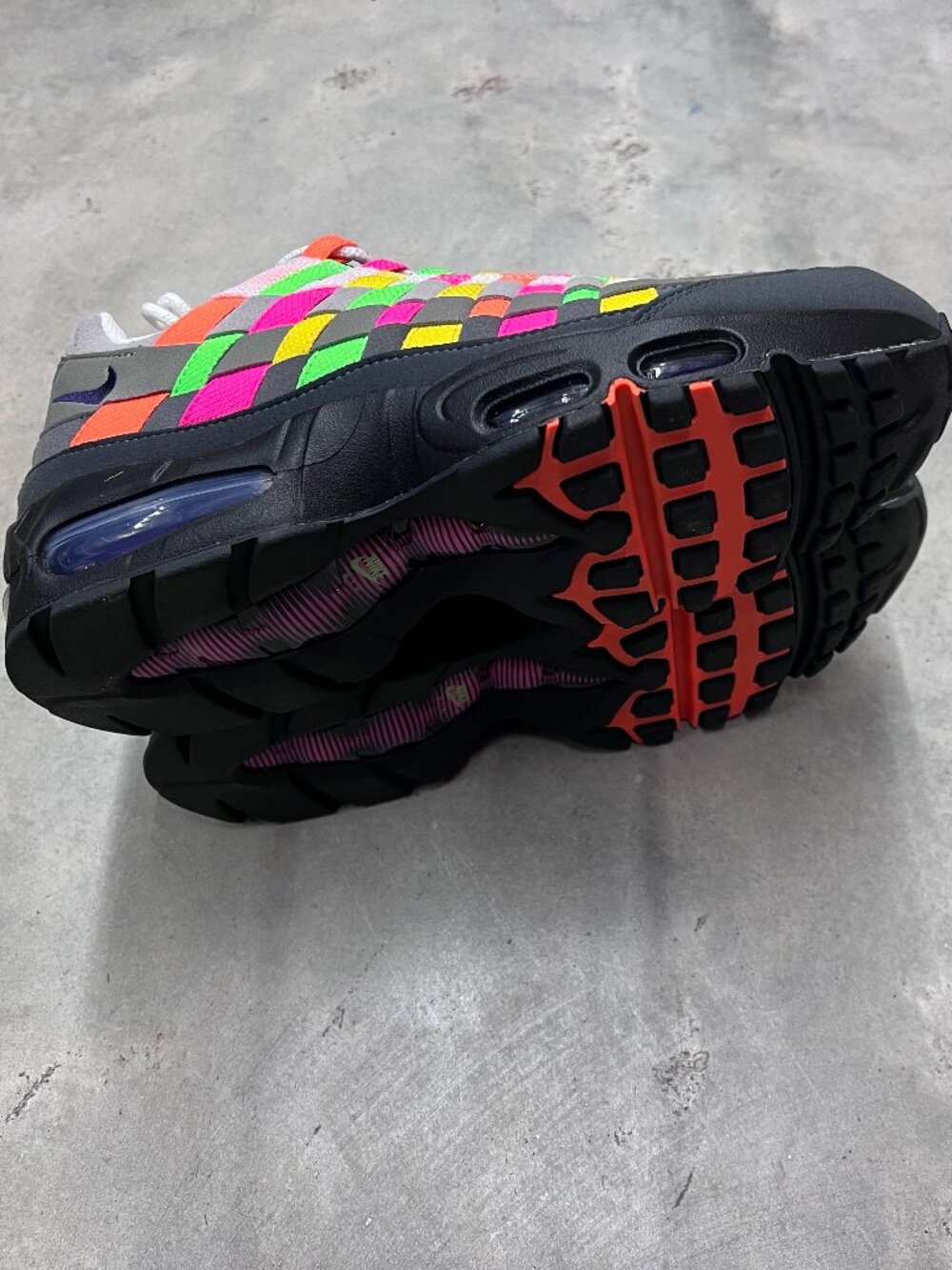 Nike Air Max 95 Woven Multi Men's IB3695 100 - New - Picture 6 of 6
